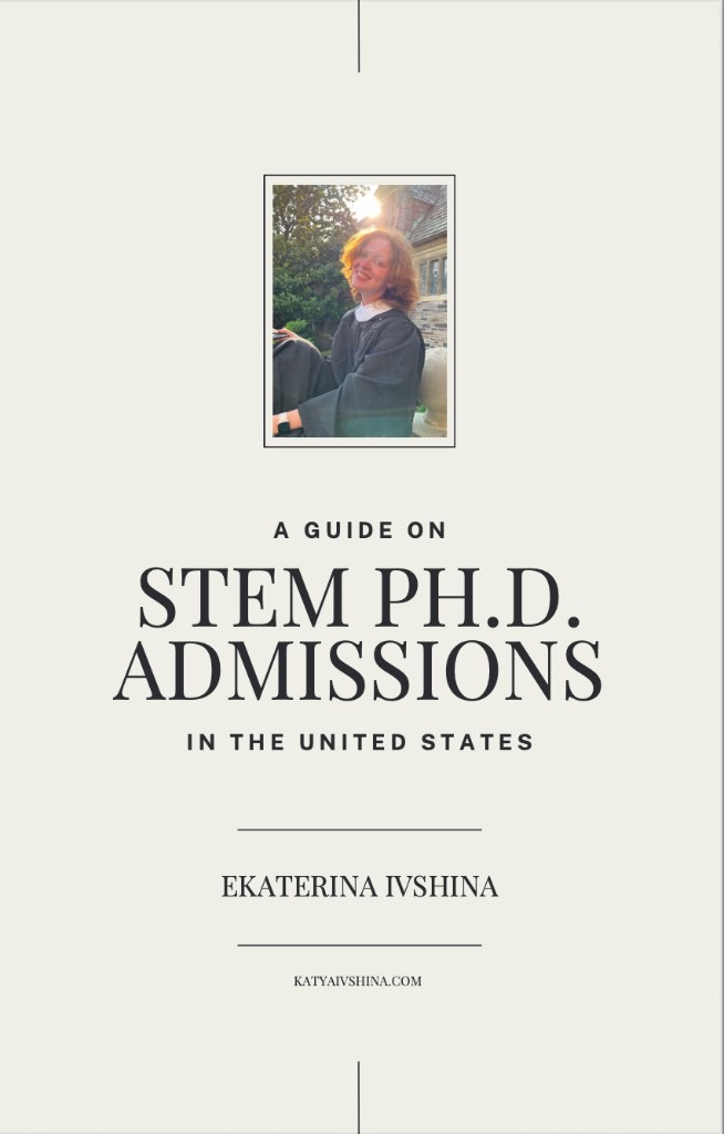 STEM Ph.D. Admissions Guide cover